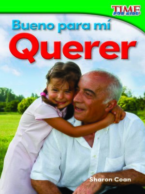 cover image of Bueno para mí: Querer
